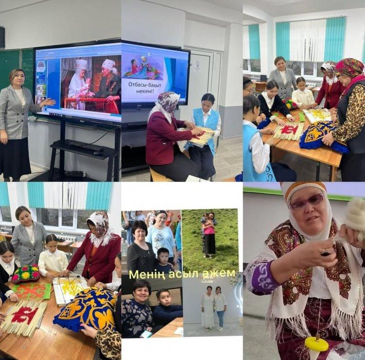 “Отбасы-бақыт мекені” тақырыбында әжелермен кездесу